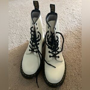 White Dr. Martens